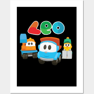 Leo the truck and friends Posters and Art